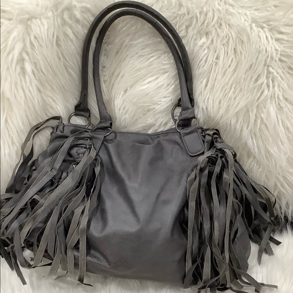 Handbags - MC & MAX AZRIA FRINGED PURSE 💣 💣💣